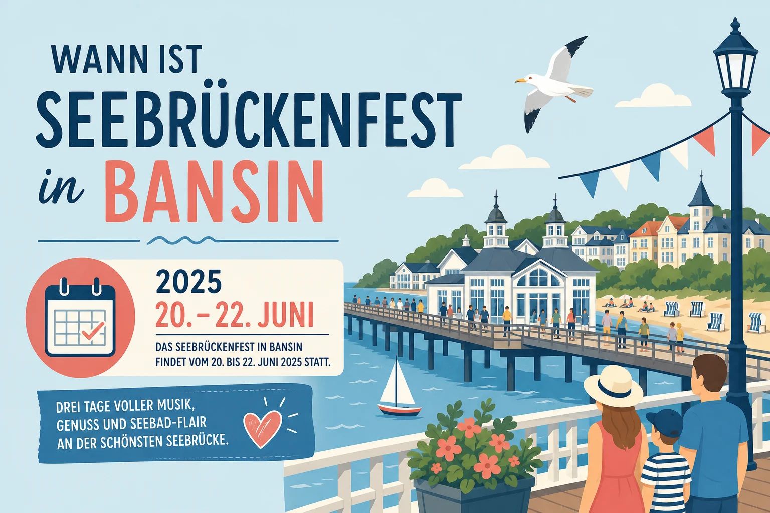 Wann ist Seebrückenfest in Bansin 2025?
