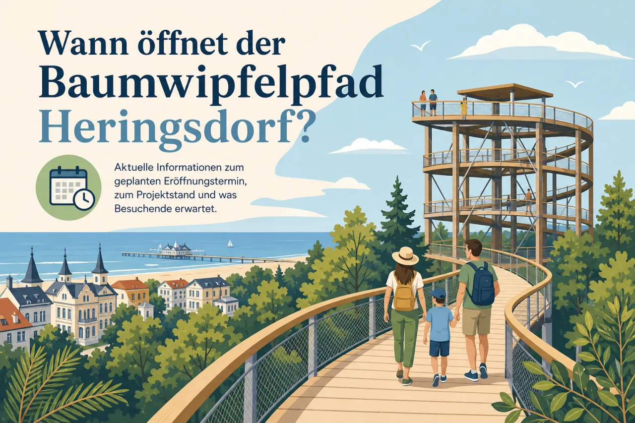 Wann öffnet der Baumwipfelpfad Heringsdorf?