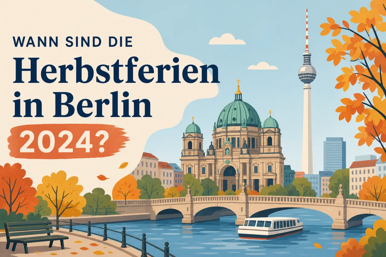 Wann sind die Herbstferien in Berlin 2024?