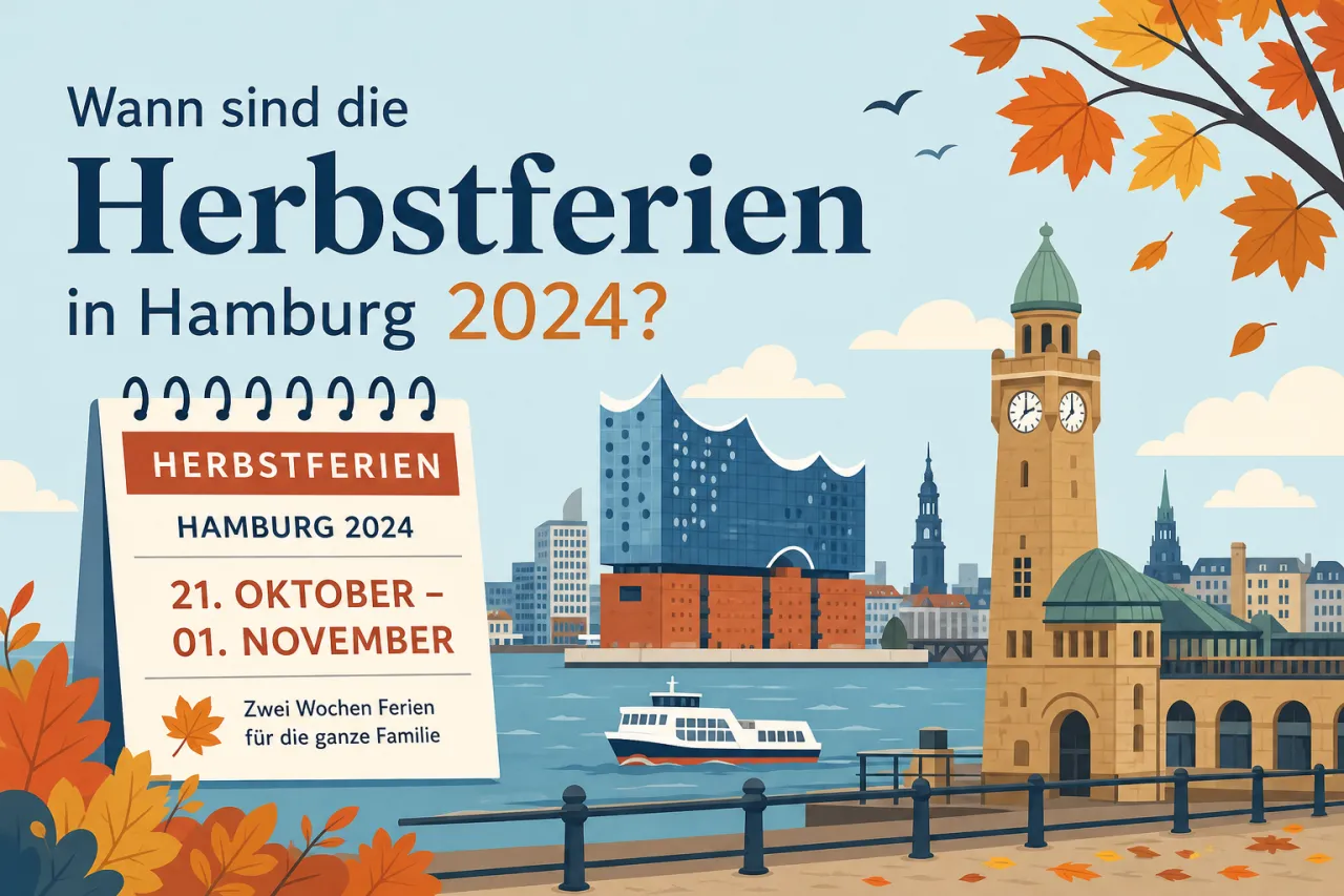 Wann sind die Herbstferien in Hamburg 2024?