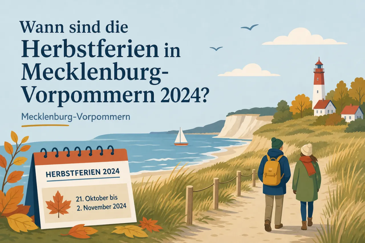 Wann sind die Herbstferien in Mecklenburg-Vorpommern 2024?