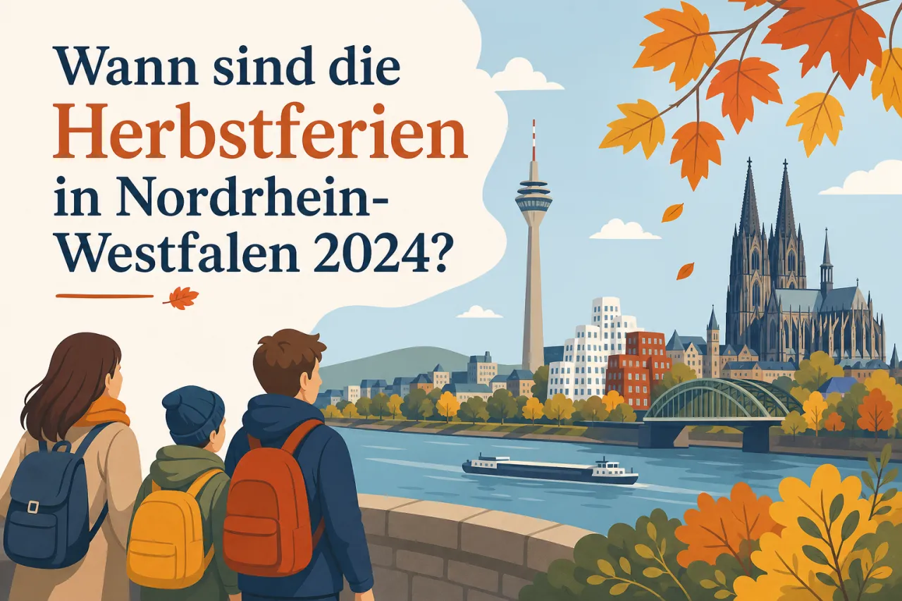 Wann sind die Herbstferien in Nordrhein-Westfalen 2024?