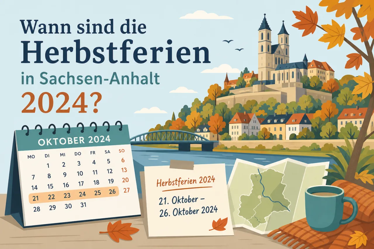Wann sind die Herbstferien in Sachsen-Anhalt 2024?