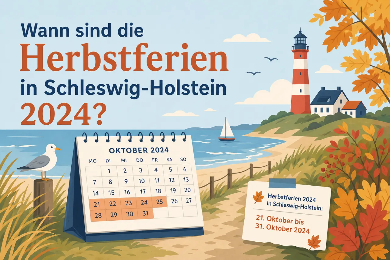 Wann sind die Herbstferien in Schleswig-Holstein 2024?