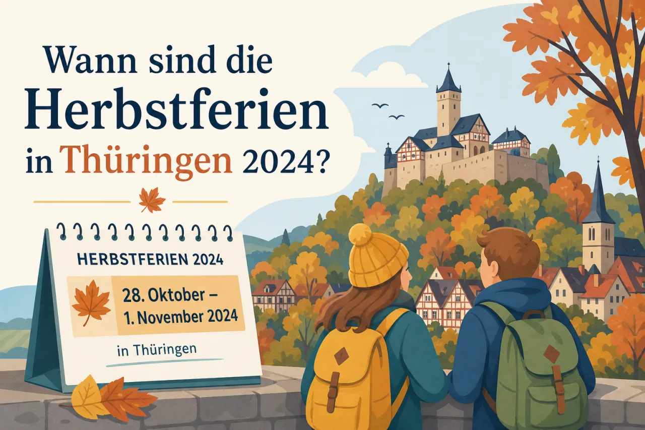 Wann sind die Herbstferien in Thüringen 2024?