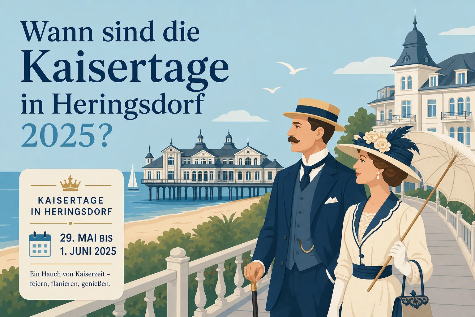 Wann sind die Kaisertage in Heringsdorf 2025?