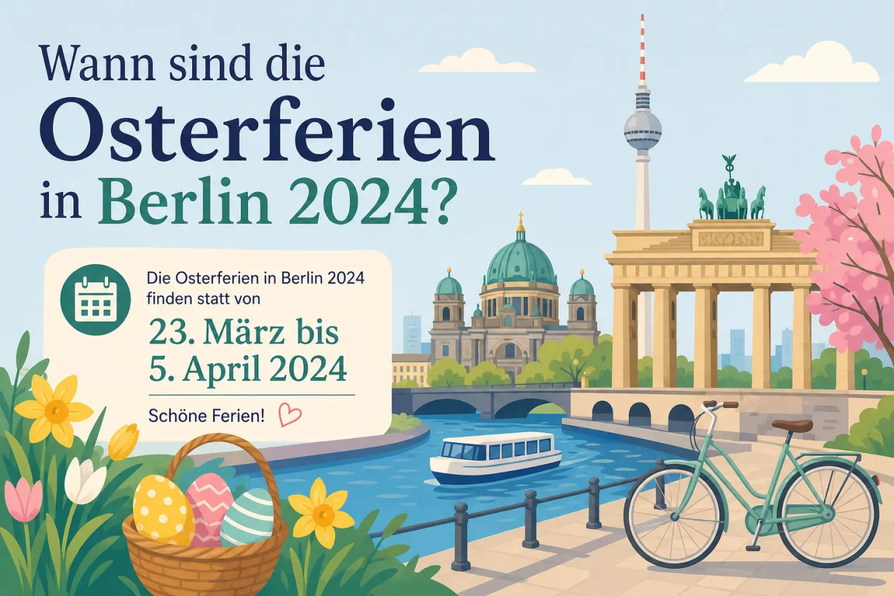 Wann sind die Osterferien in Berlin 2024?