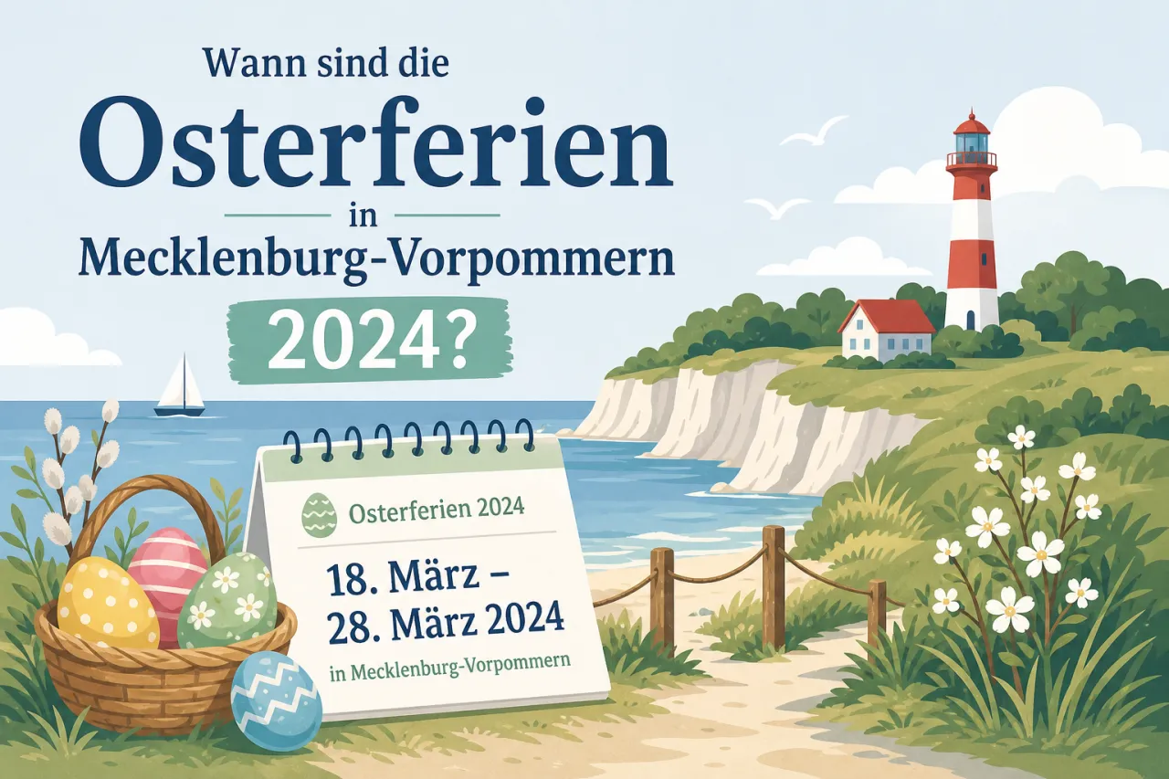 Wann sind die Osterferien in Mecklenburg-Vorpommern 2024?