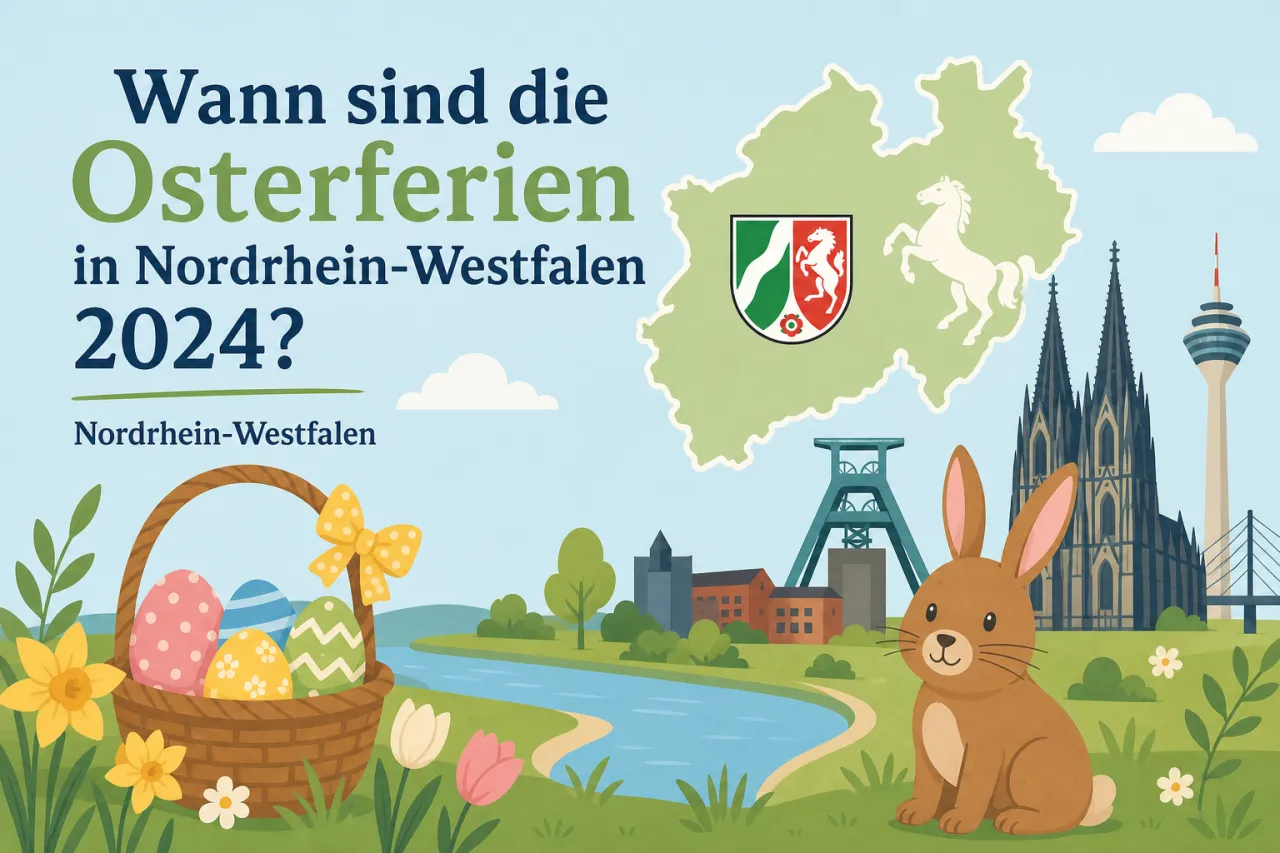 Wann sind die Osterferien in Nordrhein-Westfalen 2024?