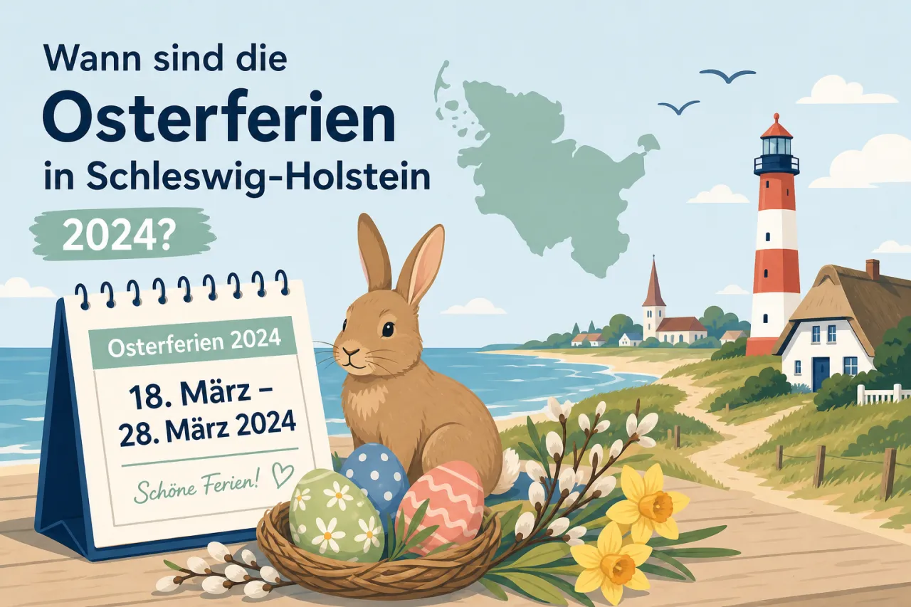 Wann sind die Osterferien in Schleswig-Holstein 2024?