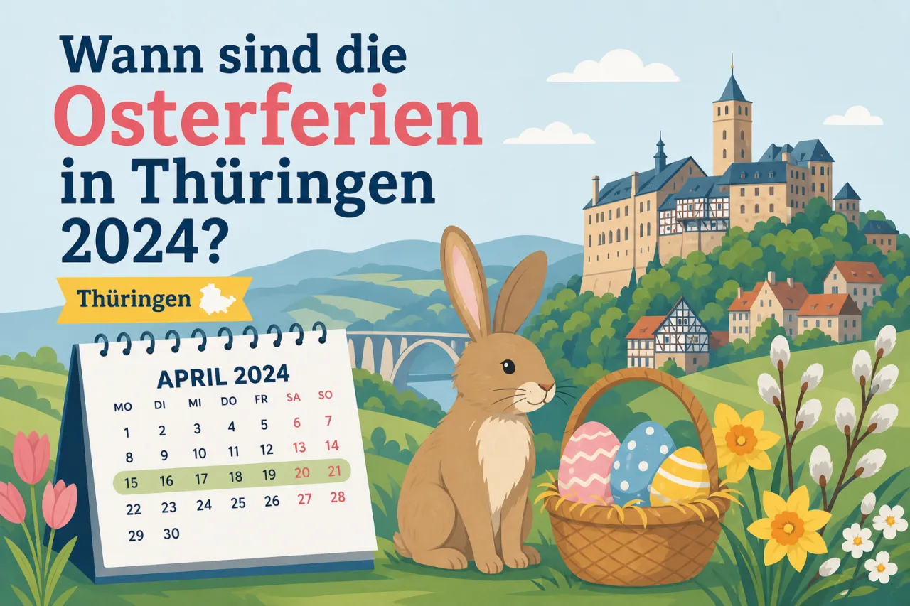 Wann sind die Osterferien in Thüringen 2024?