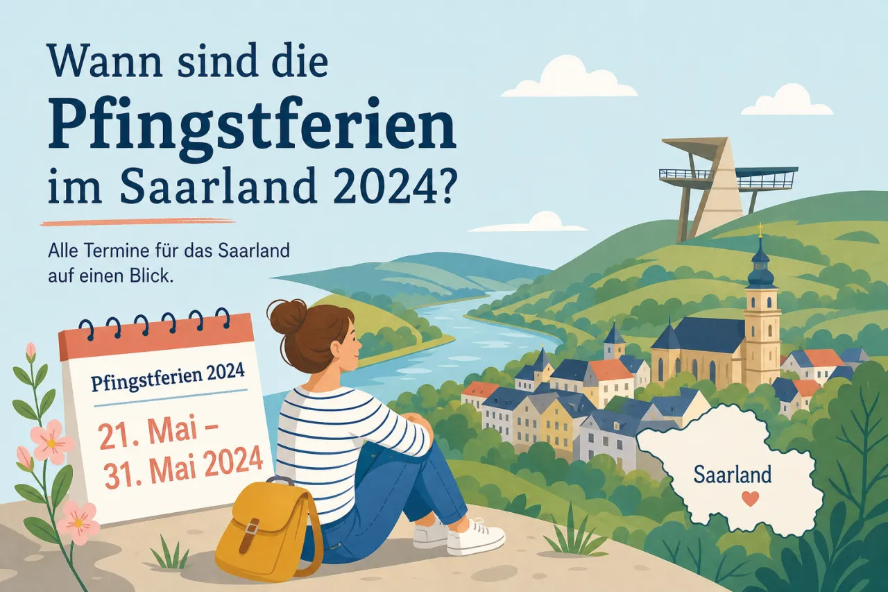 Wann sind die Pfingstferien im Saarland 2024?