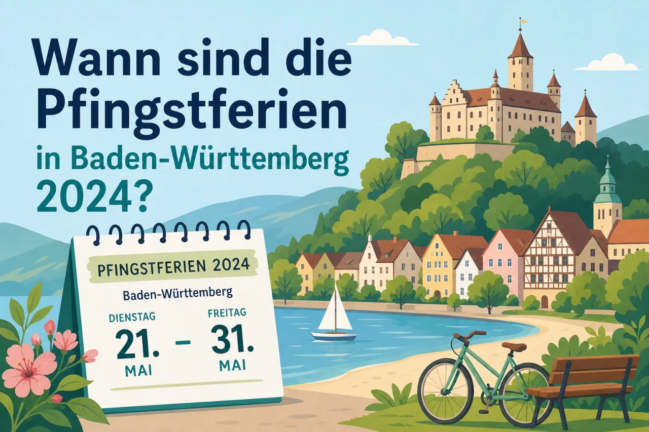 Wann sind die Pfingstferien in Baden-Württemberg 2024?