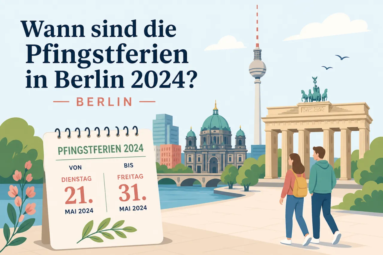 Wann sind die Pfingstferien in Berlin 2024?