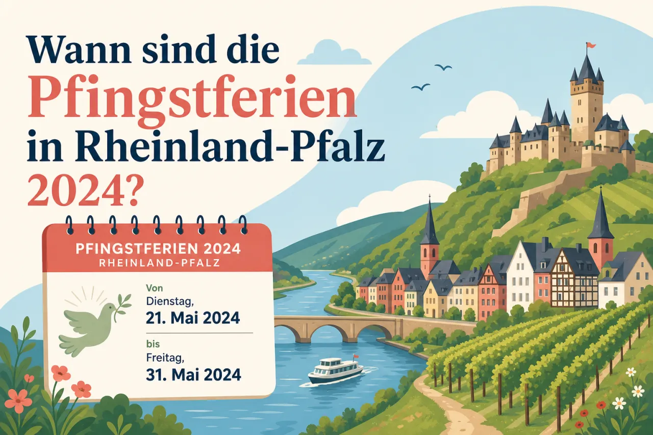 Wann sind die Pfingstferien in Rheinland-Pfalz 2024?
