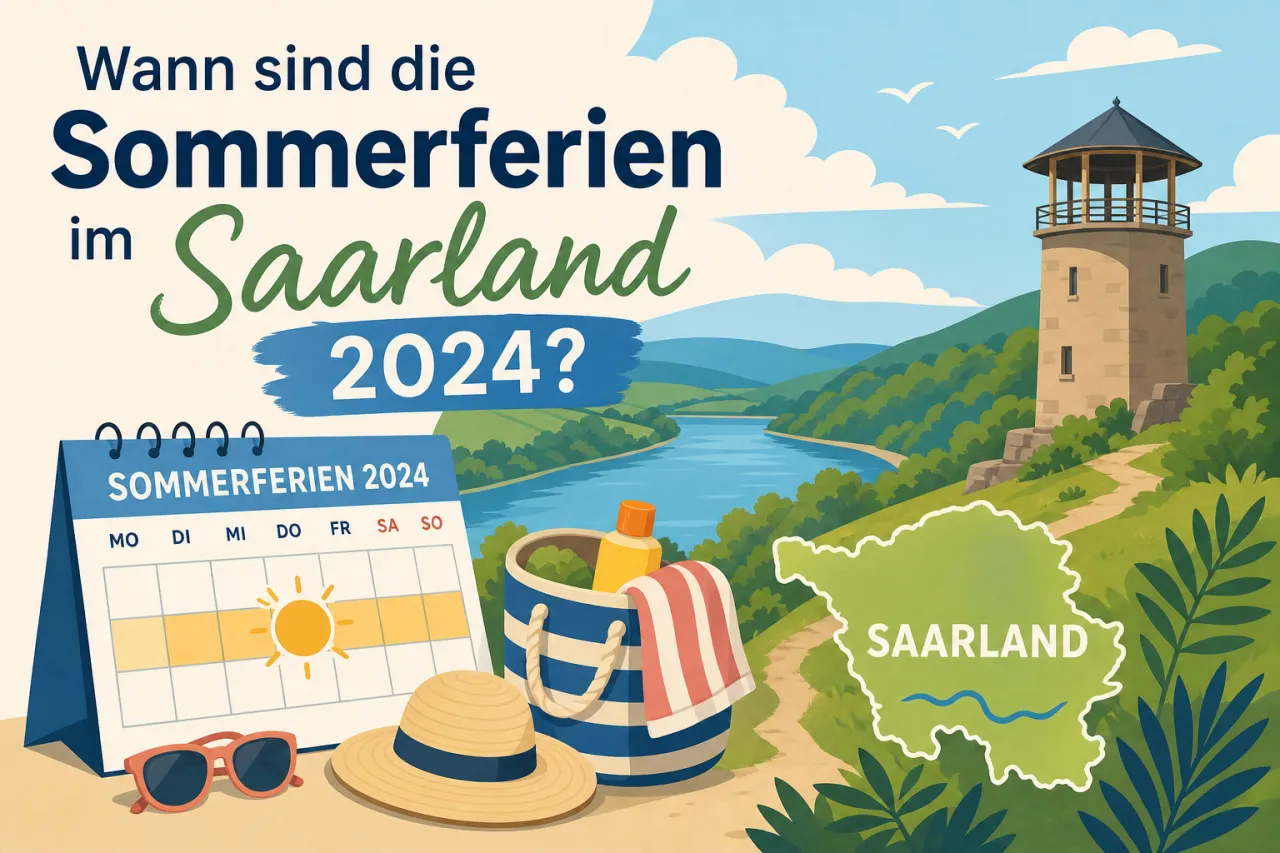 Wann sind die Sommerferien im Saarland 2024?
