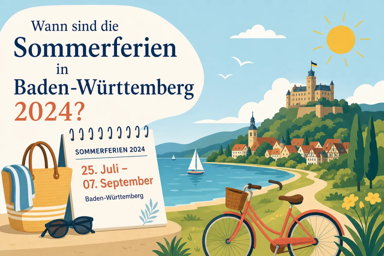 Wann sind die Sommerferien in Baden-Württemberg 2024?