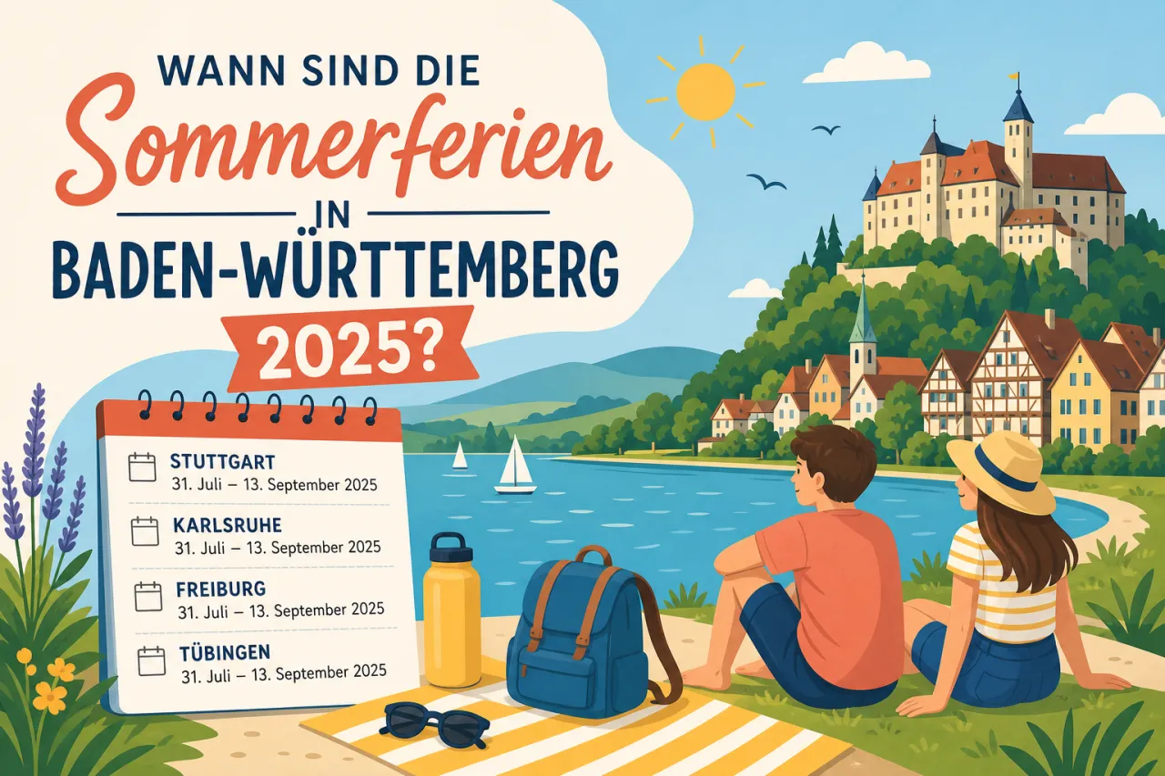 Wann sind die Sommerferien in Baden-Württemberg 2025?