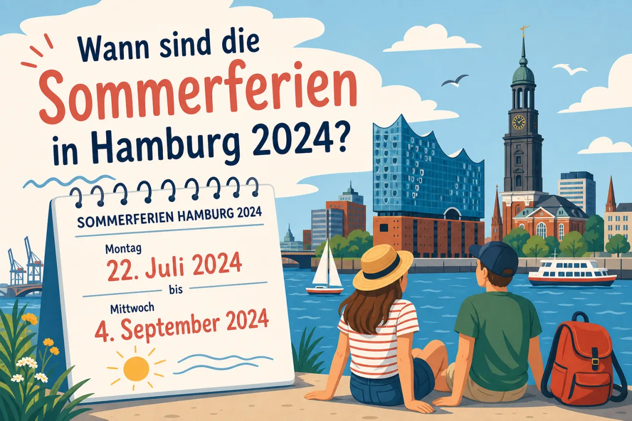 Wann sind die Sommerferien in Hamburg 2024?