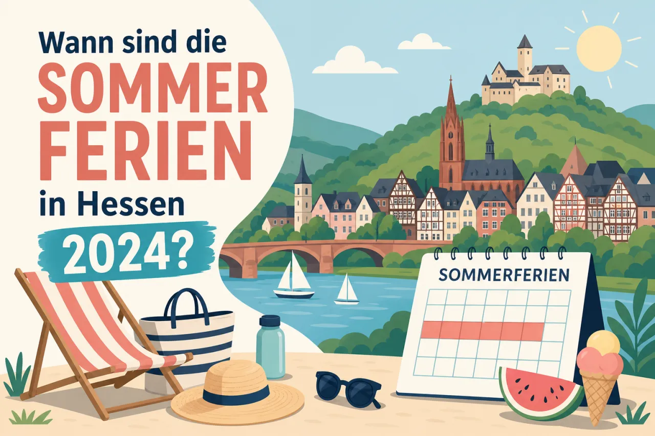 Wann sind die Sommerferien in Hessen 2024?
