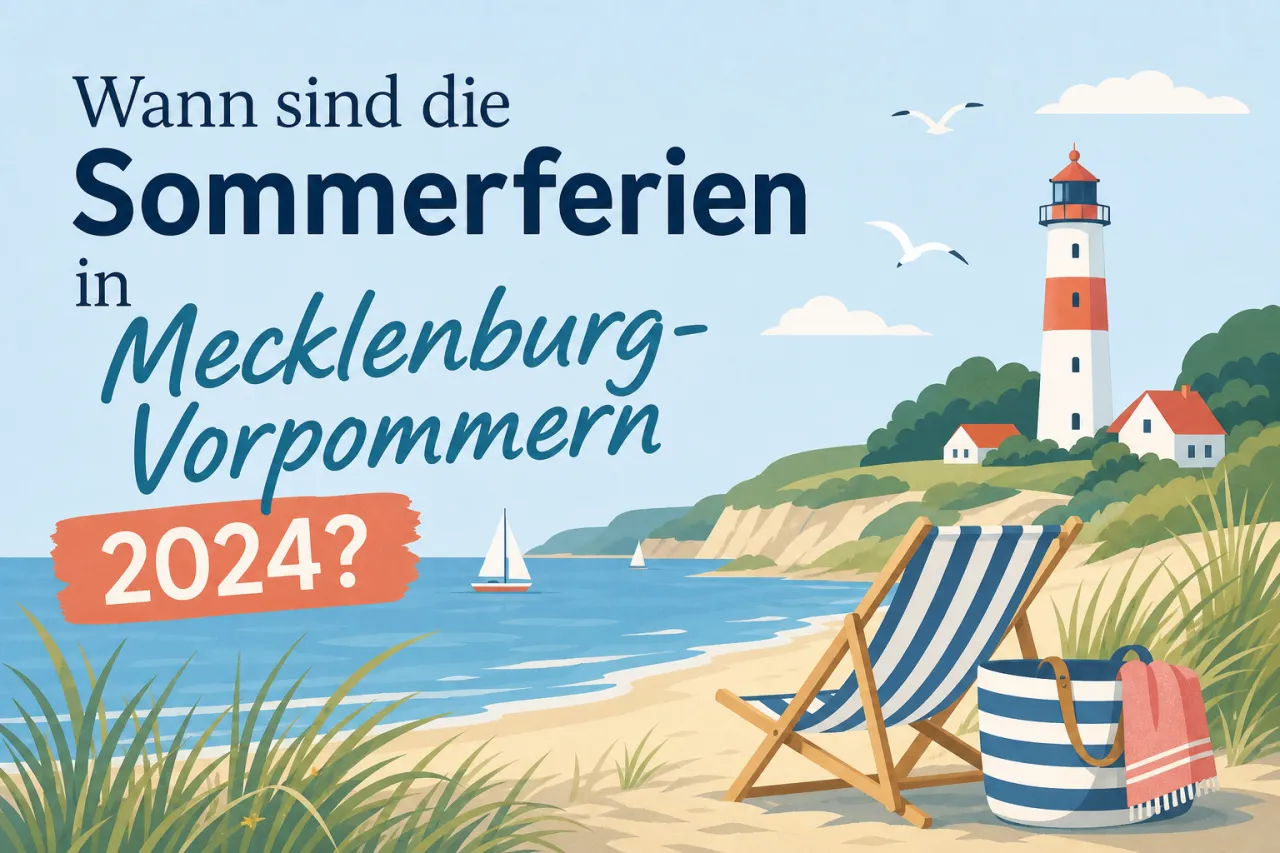 Wann sind die Sommerferien in Mecklenburg-Vorpommern 2024?