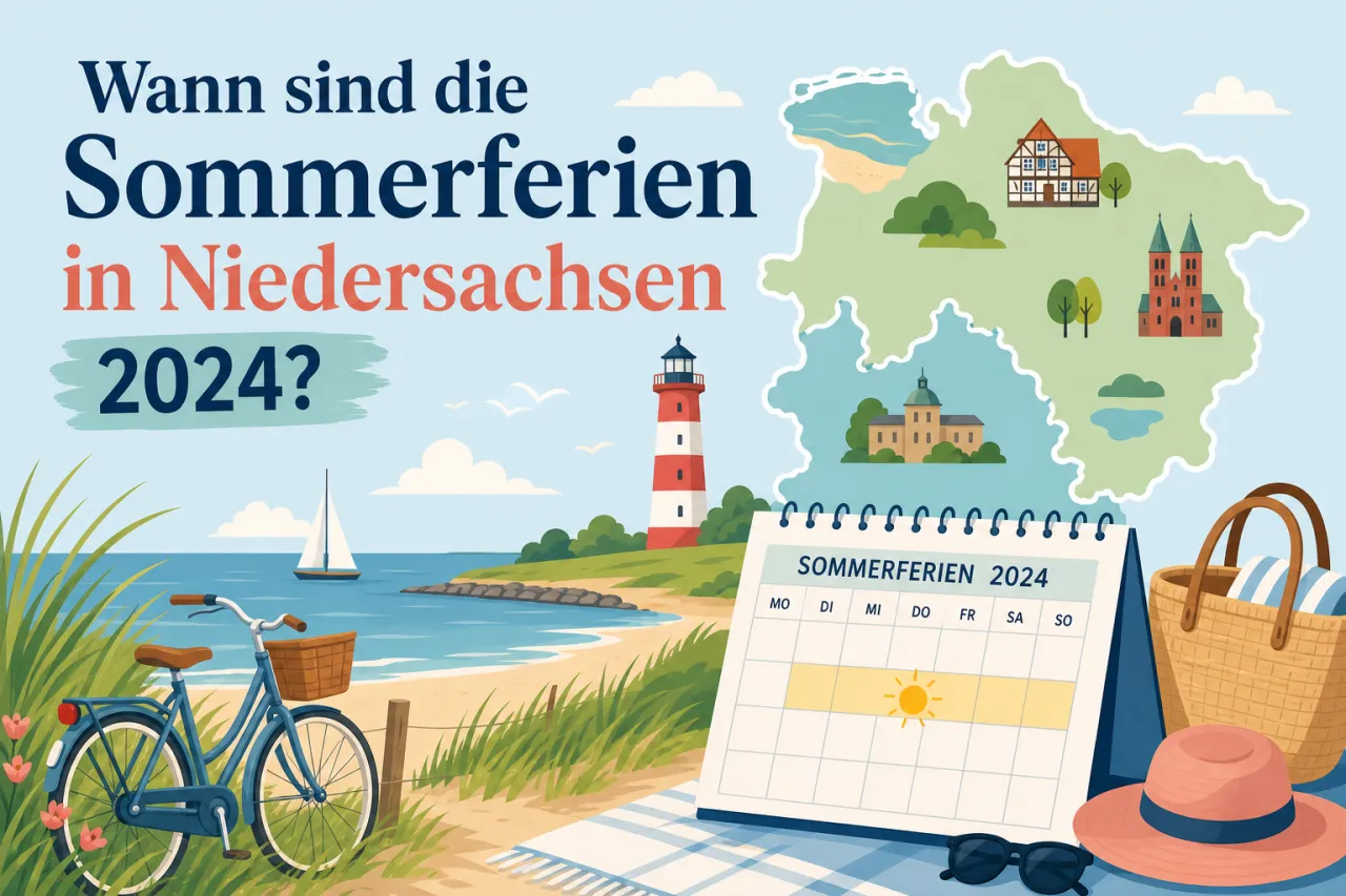Wann sind die Sommerferien in Niedersachsen 2024?