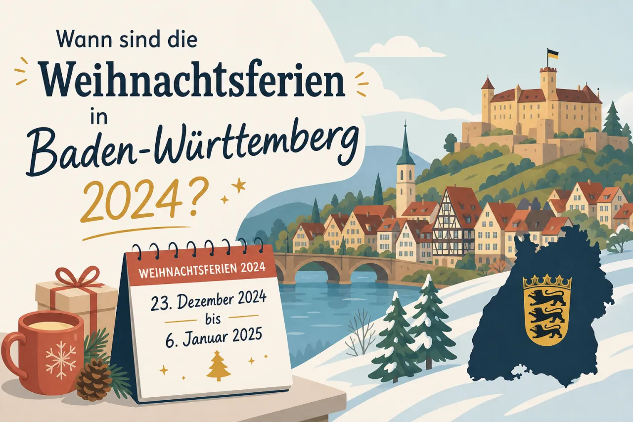 Wann sind die Weihnachtsferien in Baden-Württemberg 2024?