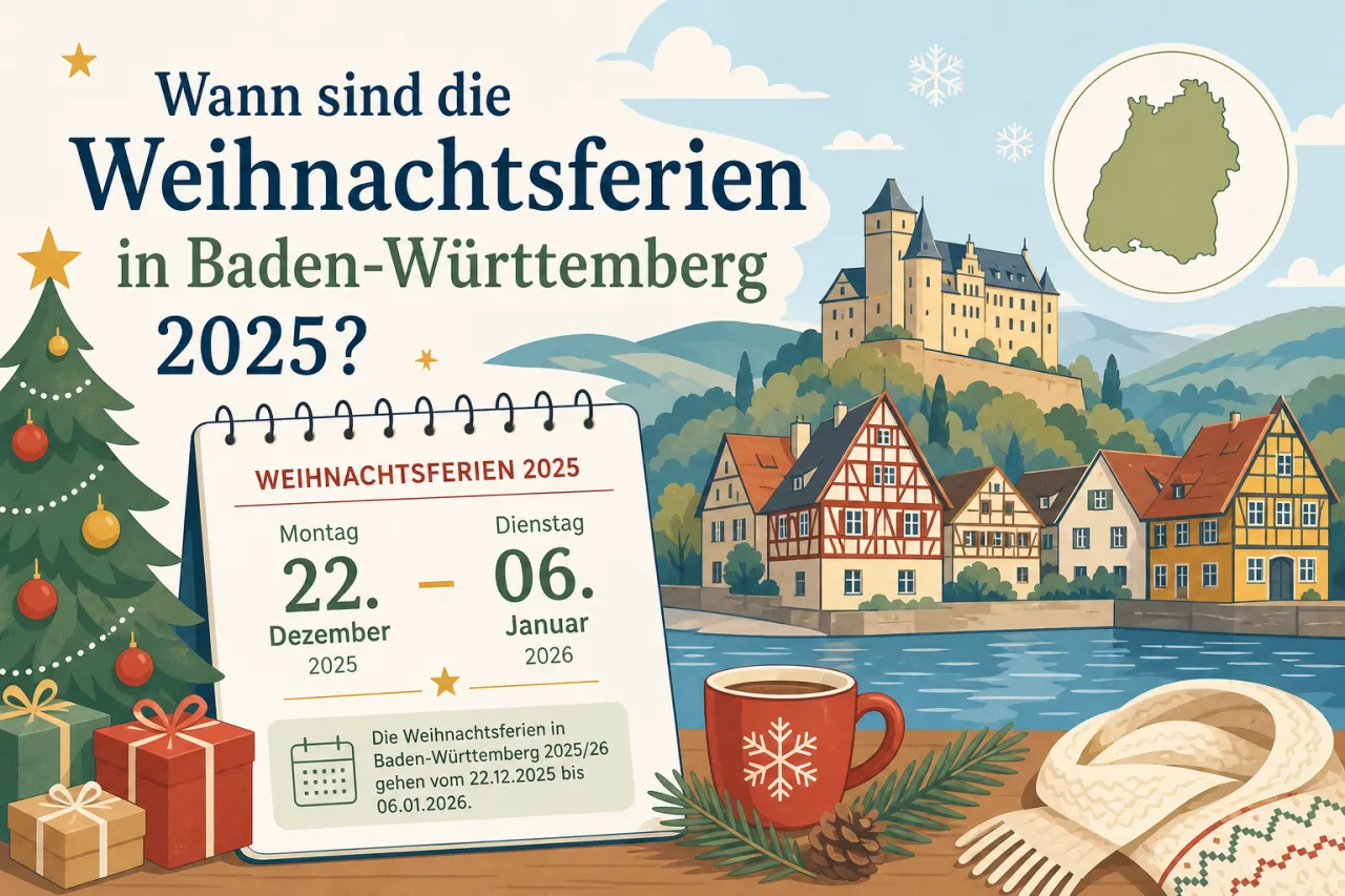Wann sind die Weihnachtsferien in Baden-Württemberg 2025?