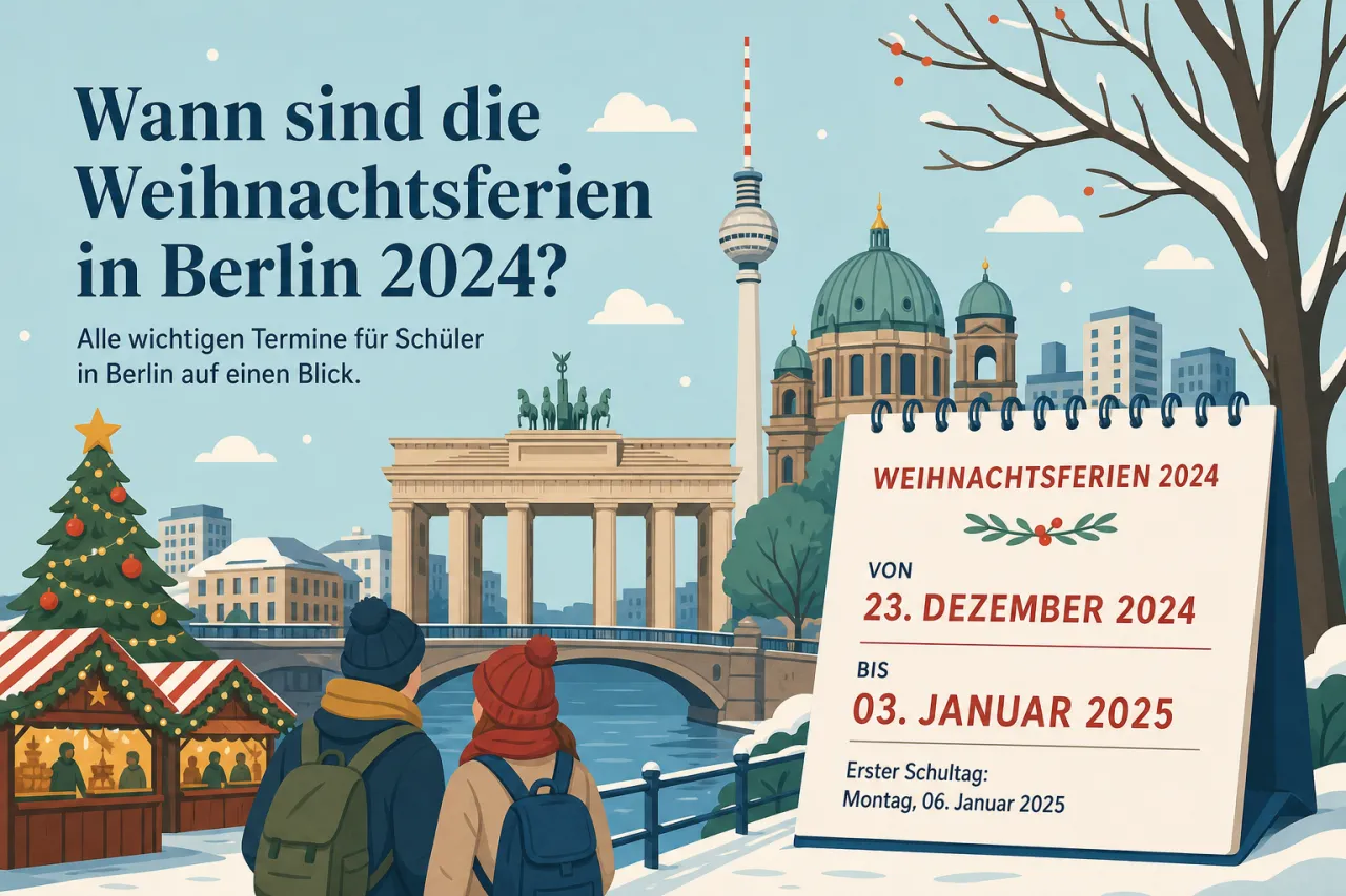 Wann sind die Weihnachtsferien in Berlin 2024?