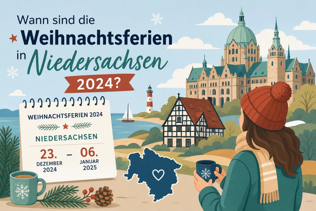 Wann sind die Weihnachtsferien in Niedersachsen 2024?