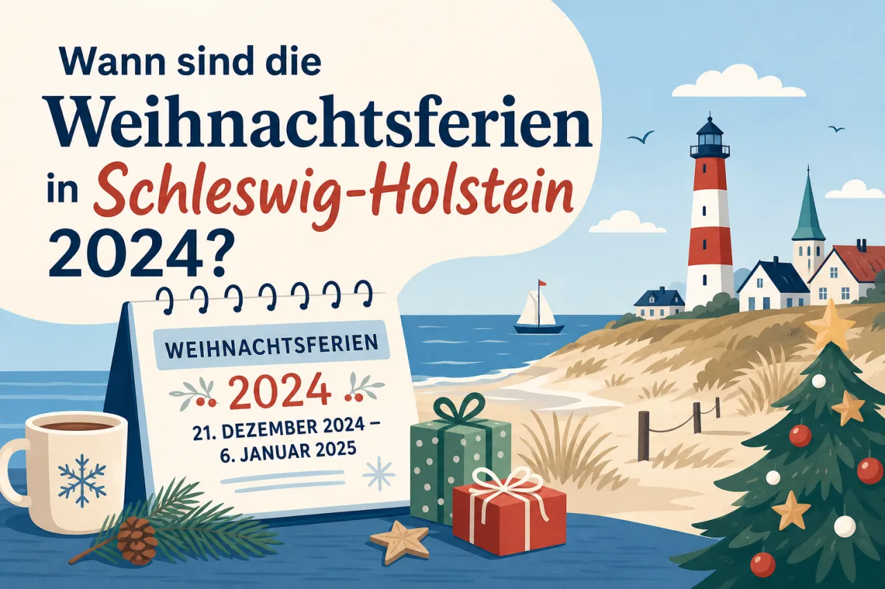 Wann sind die Weihnachtsferien in Schleswig-Holstein 2024?