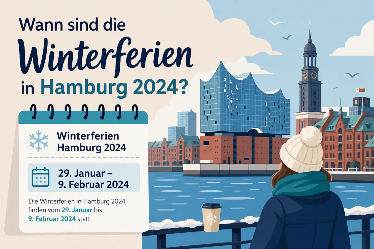 Wann sind die Winterferien in Hamburg 2024?
