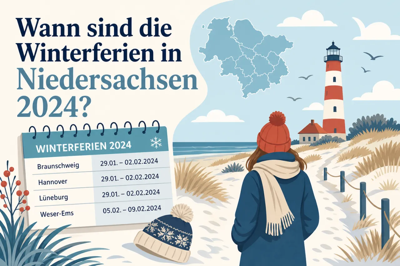 Wann sind die Winterferien in Niedersachsen 2024?