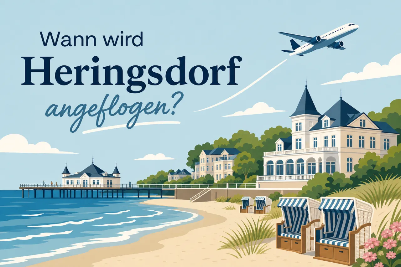 Wann wird Heringsdorf angeflogen?