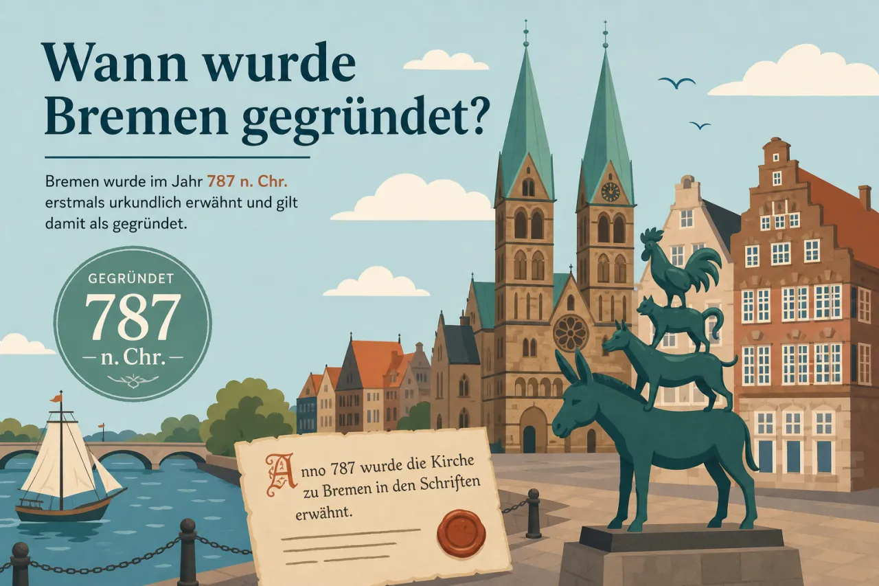 Wann wurde Bremen gegründet?