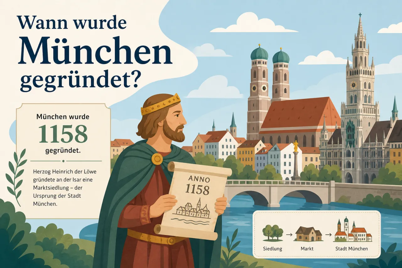 Wann wurde München gegründet?