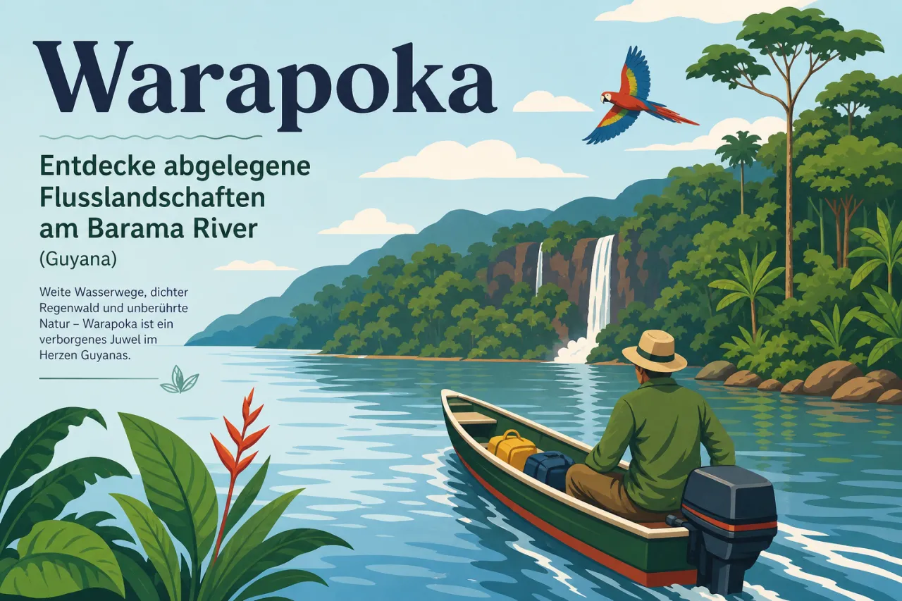 Warapoka: Abgelegene Flusslandschaften am Barama River