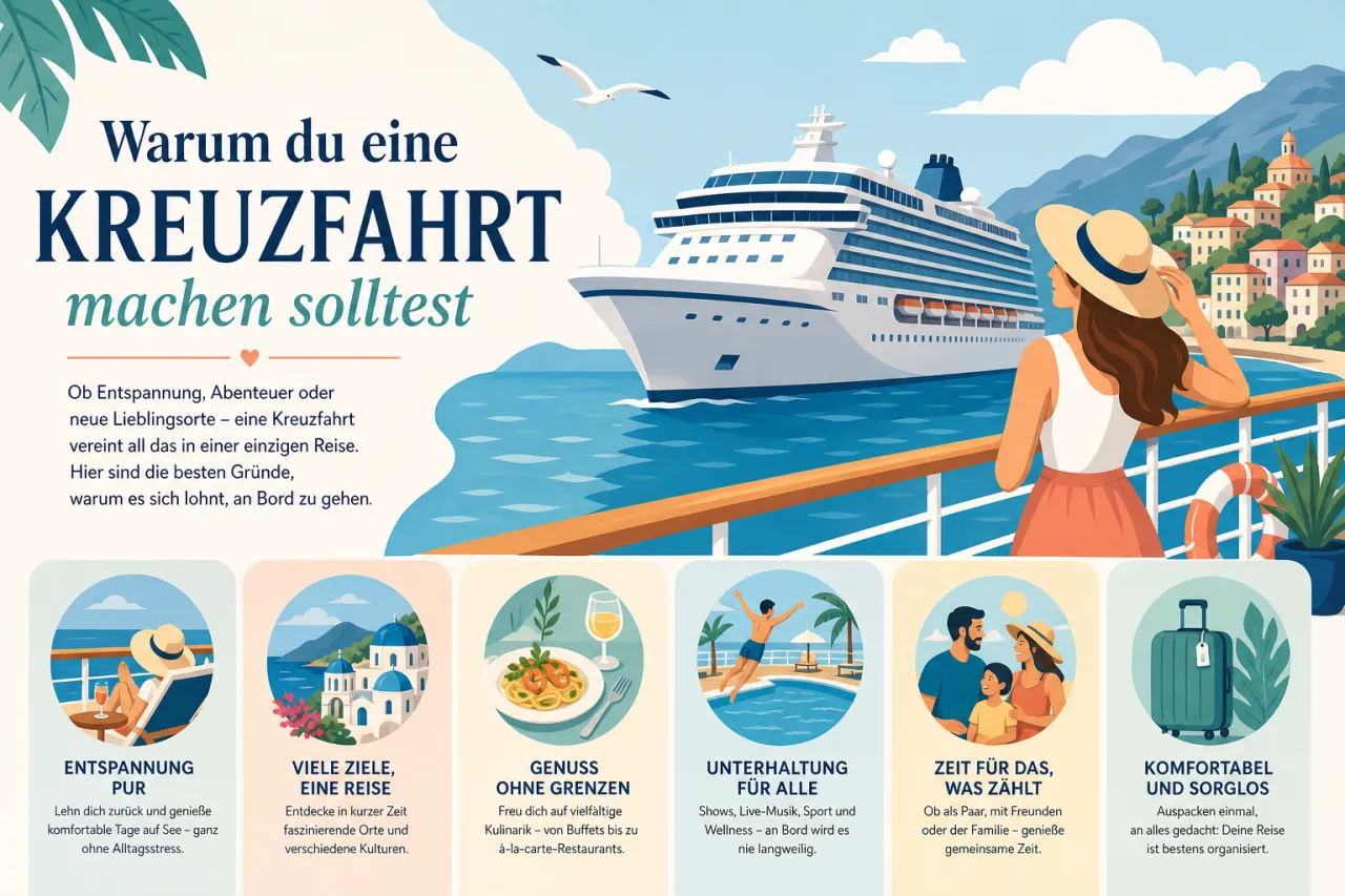 Warum du eine Kreuzfahrt machen solltest
