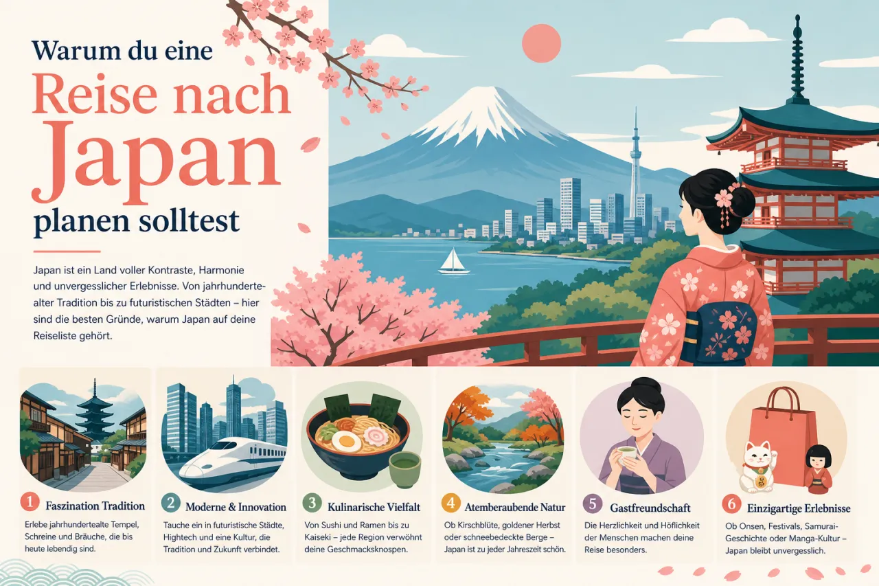 Warum du eine Reise nach Japan planen solltest