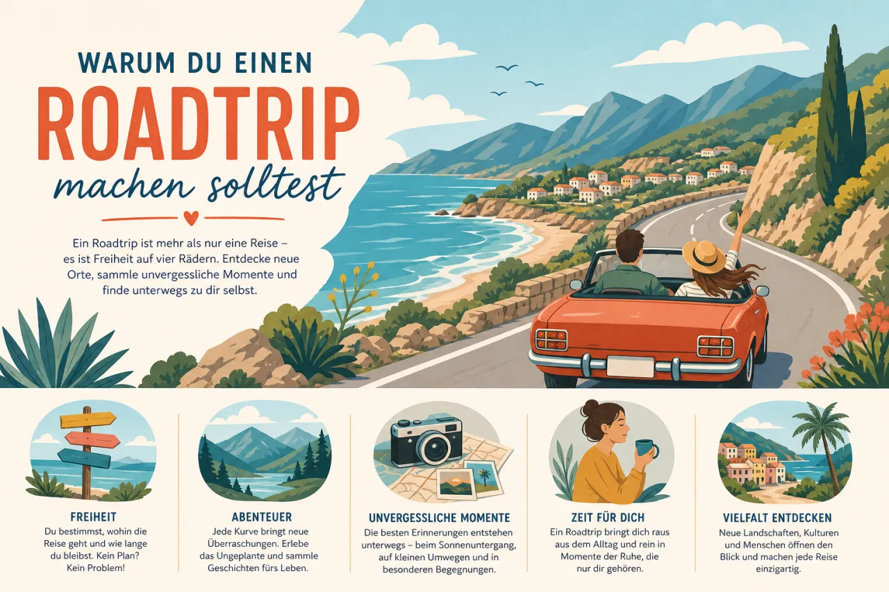 Warum du einen Roadtrip machen solltest