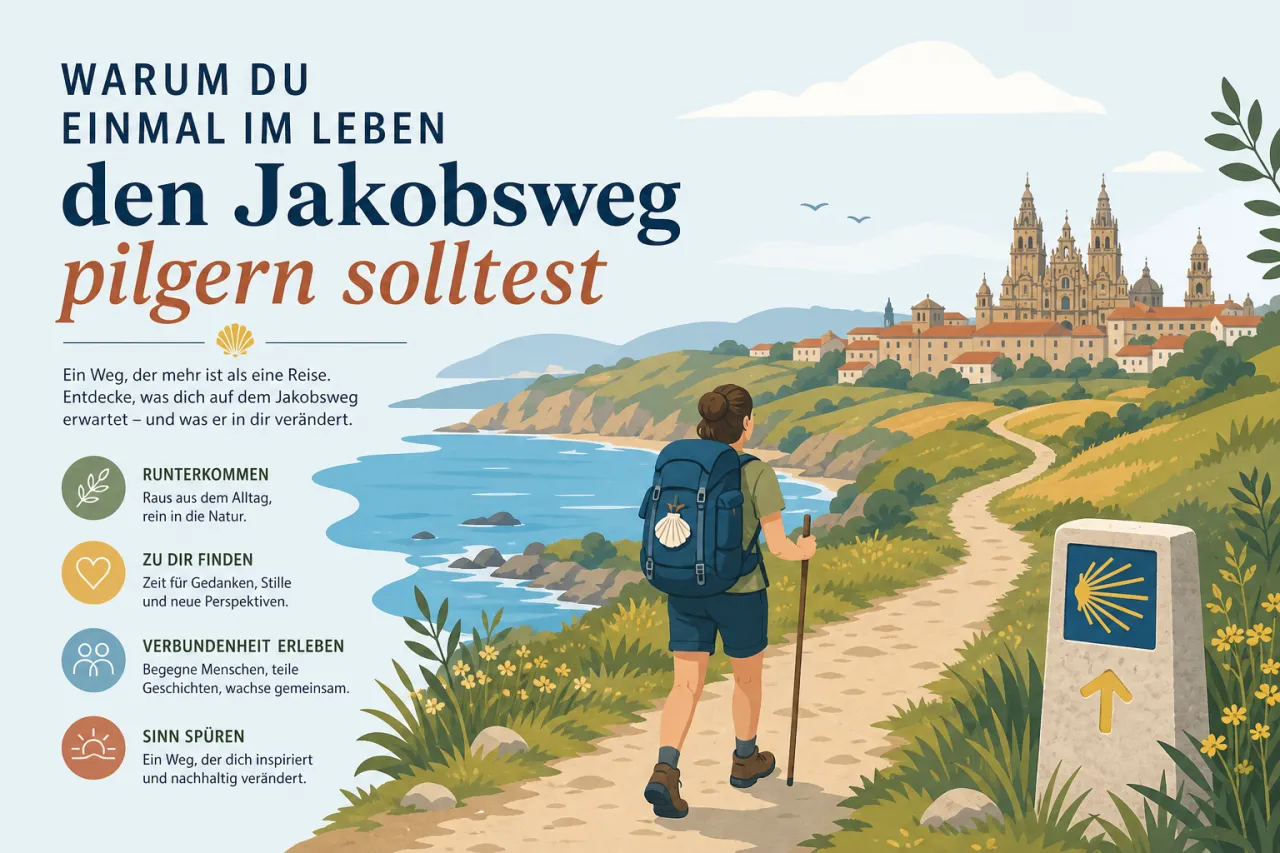 Warum du einmal im Leben den Jakobsweg pilgern solltest