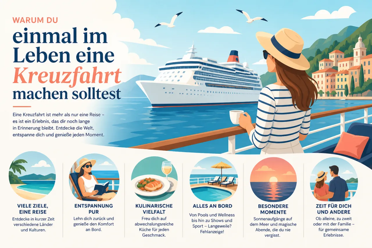 Warum du einmal im Leben eine Kreuzfahrt machen solltest