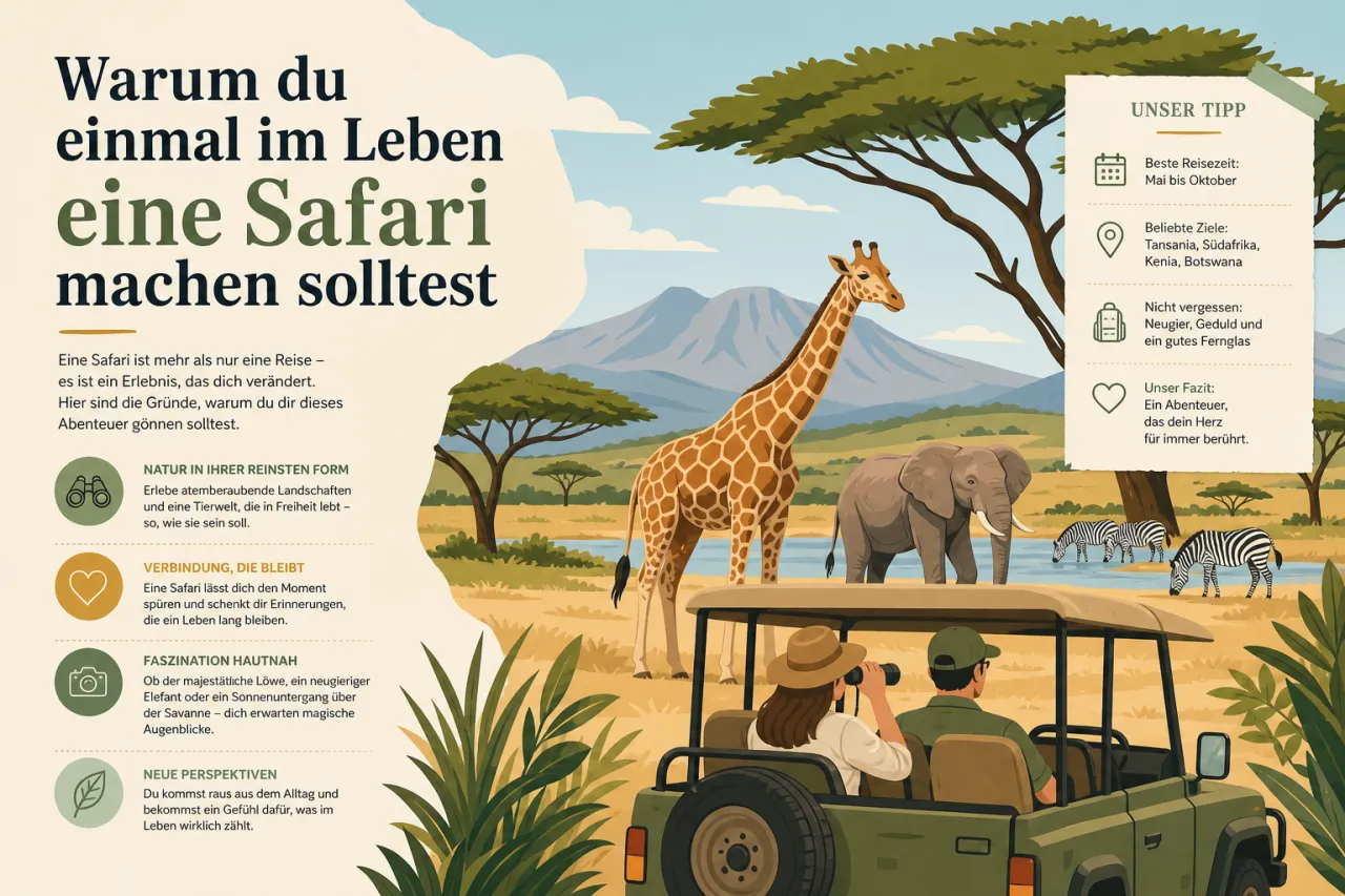 Warum du einmal im Leben eine Safari machen solltest