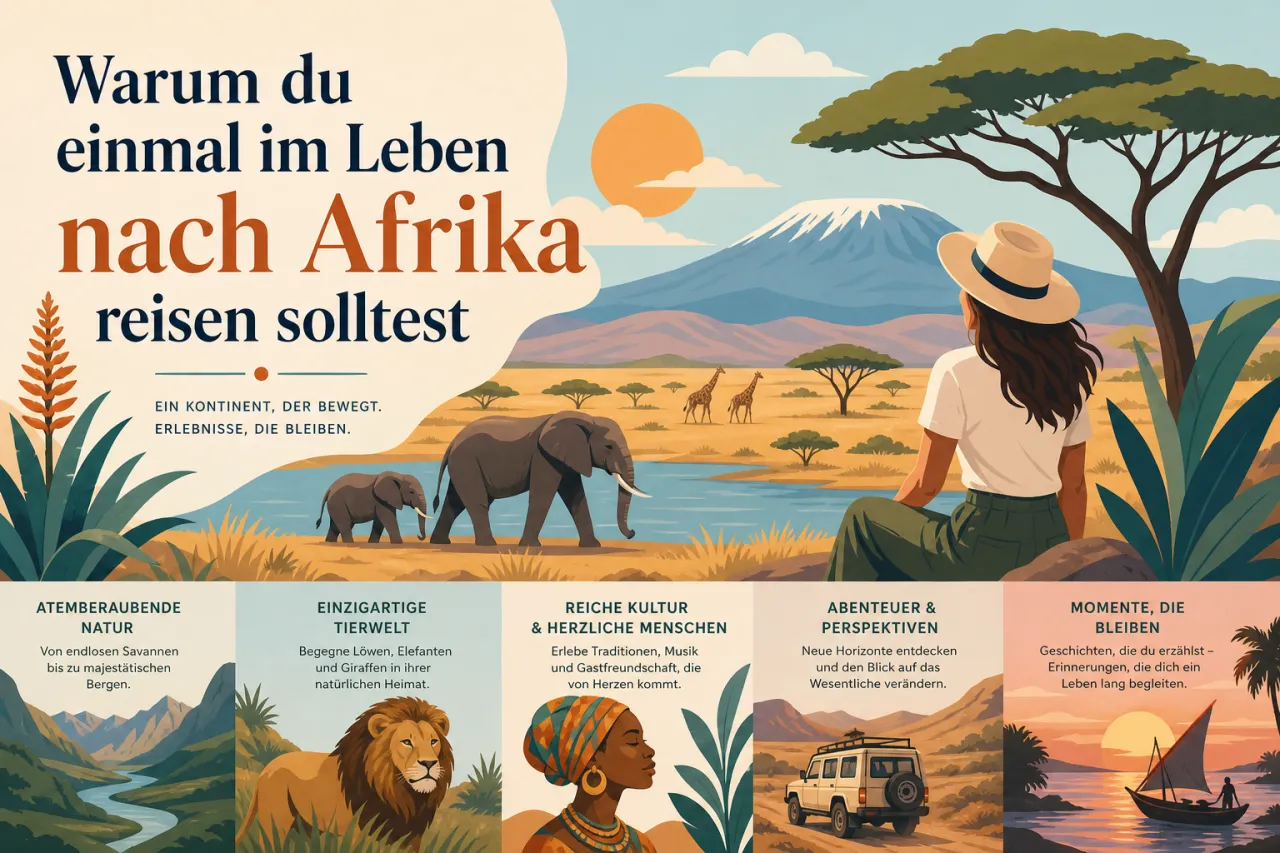Warum du einmal im Leben nach Afrika reisen solltest