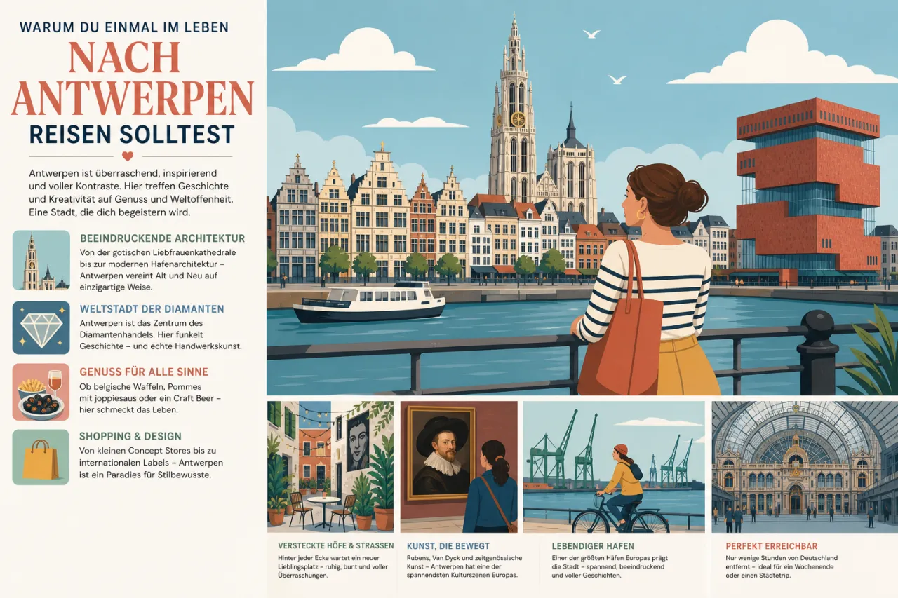 Warum du einmal im Leben nach Antwerpen reisen solltest