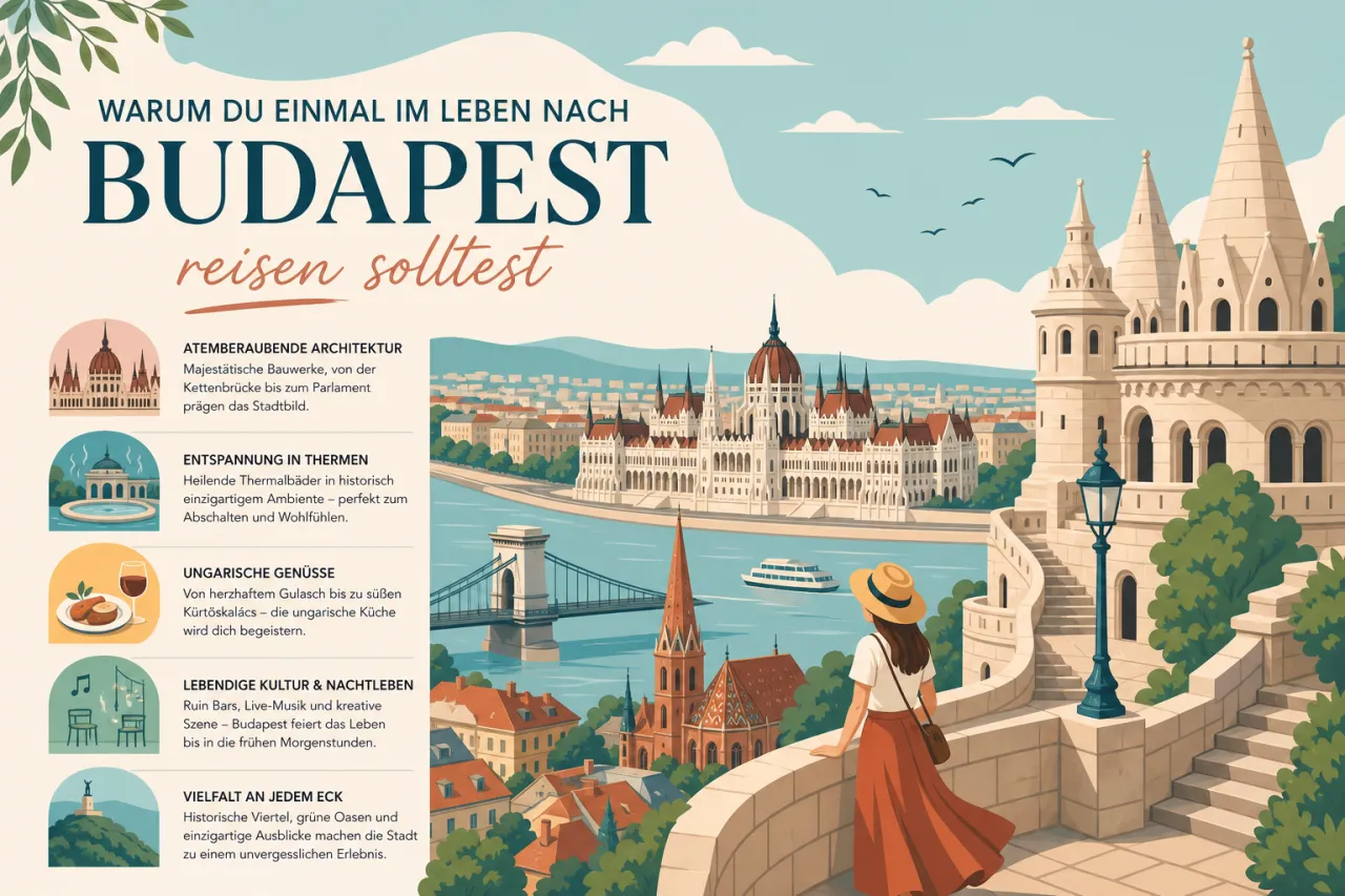 Warum du einmal im Leben nach Budapest reisen solltest