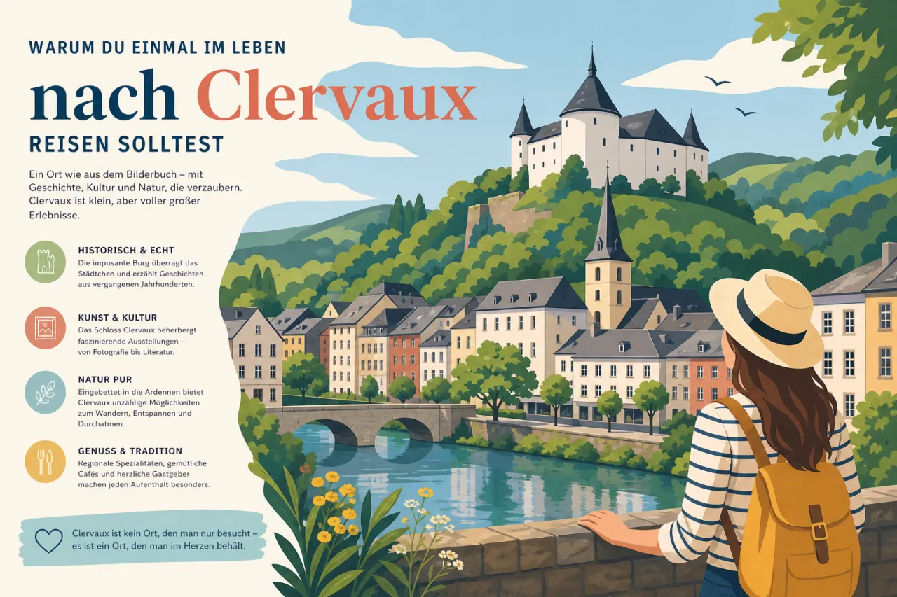Warum du einmal im Leben nach Clervaux reisen solltest