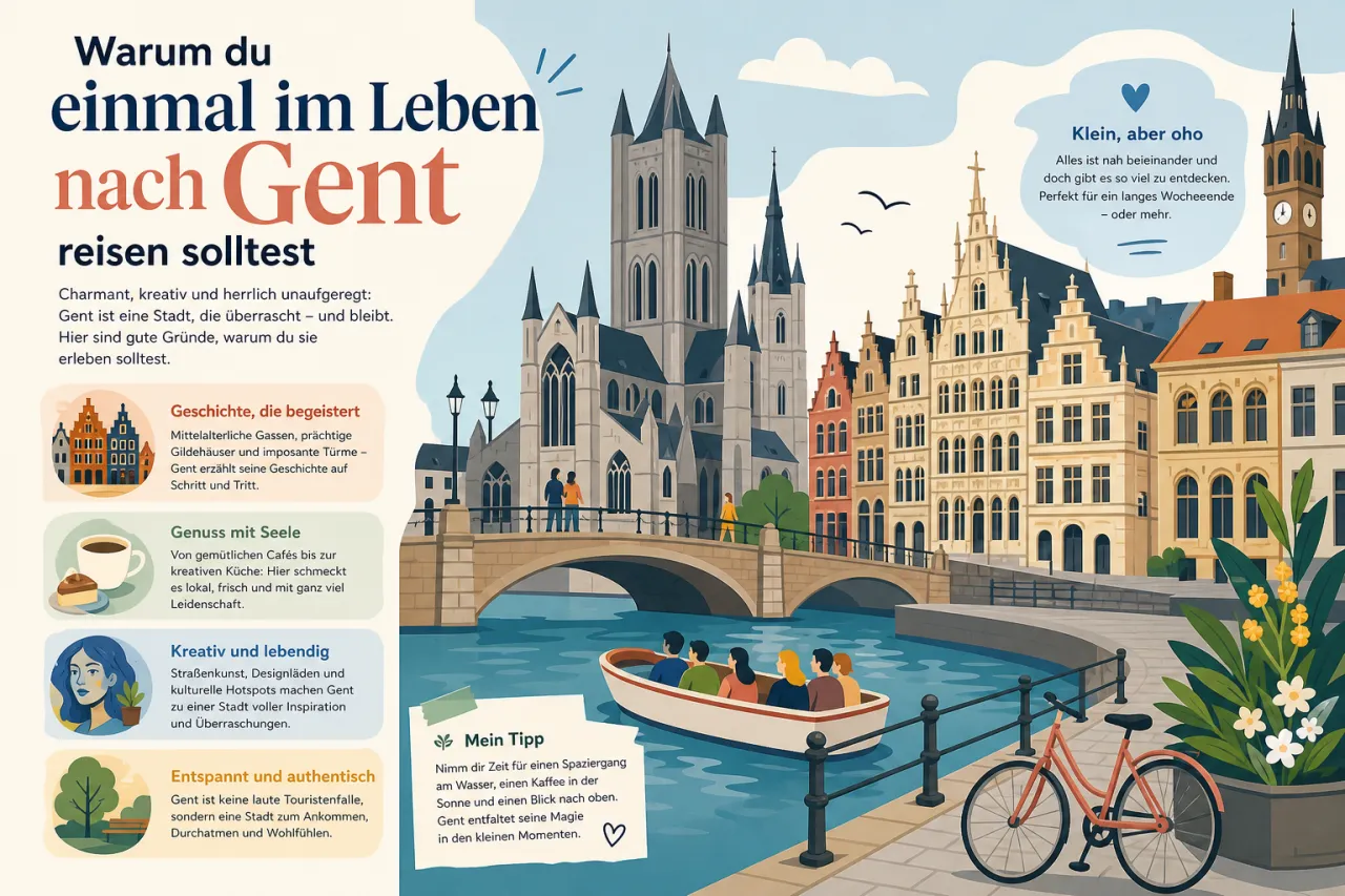 Warum du einmal im Leben nach Gent reisen solltest