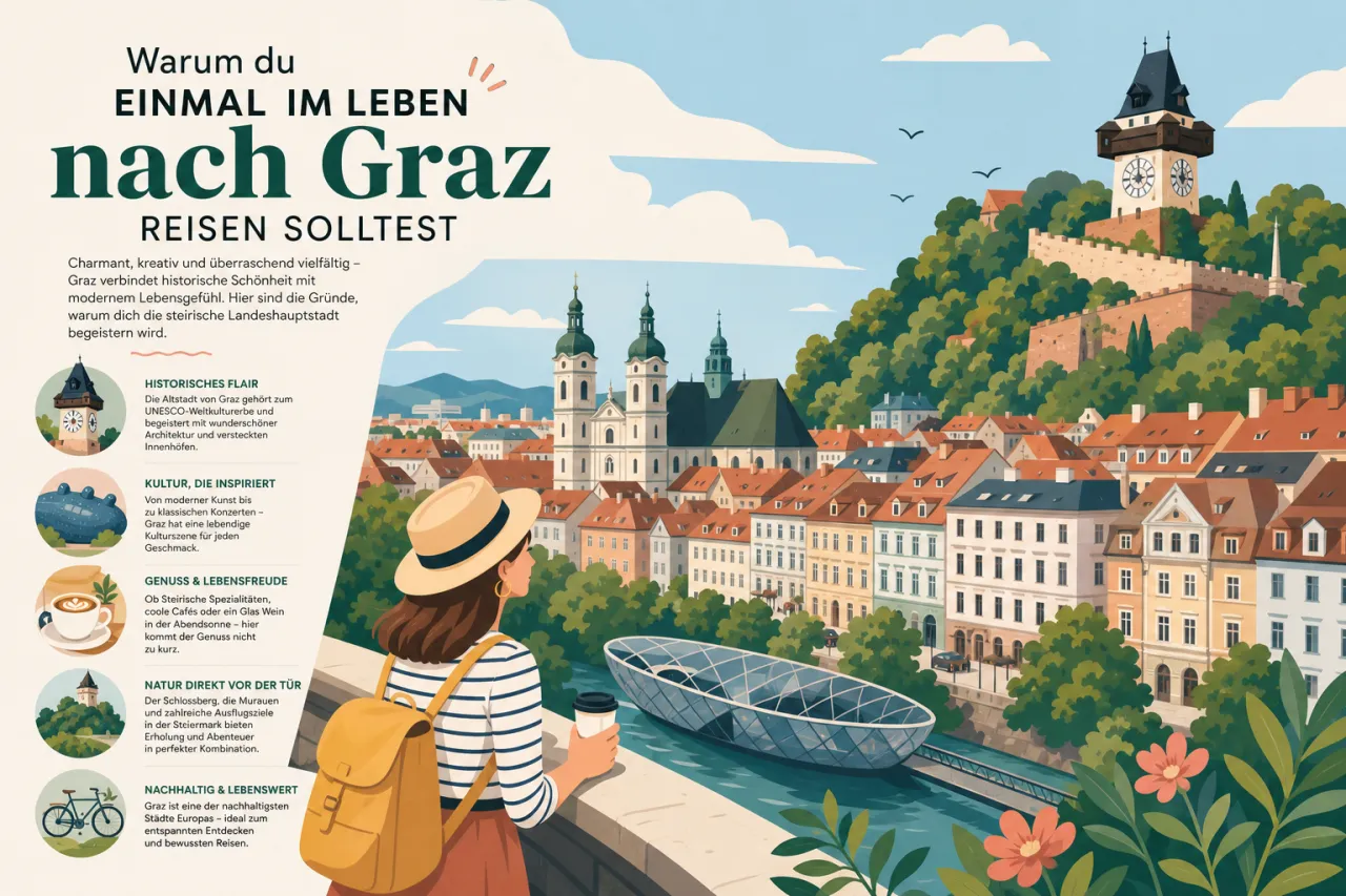 Warum du einmal im Leben nach Graz reisen solltest