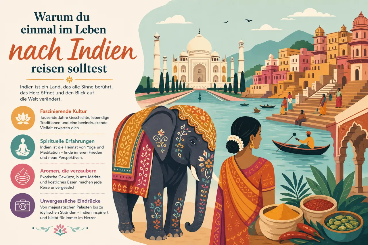 Warum du einmal im Leben nach Indien reisen solltest